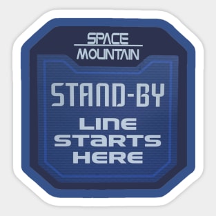 LOLLIPOP - SPACE MOUNTAIN Sticker